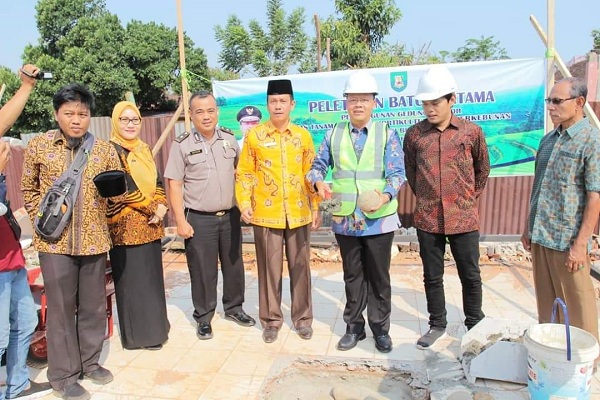 Gubernur Rohidin Lakukan Peletakan Batu Pertama Sekaligus Resmikan Pembangunan Kantor Dinas TPHP 